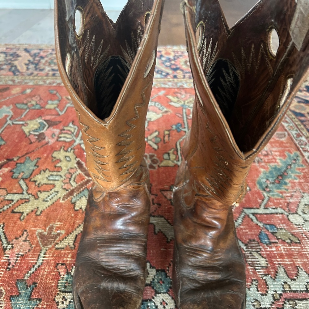 Antique Cowboy Boots